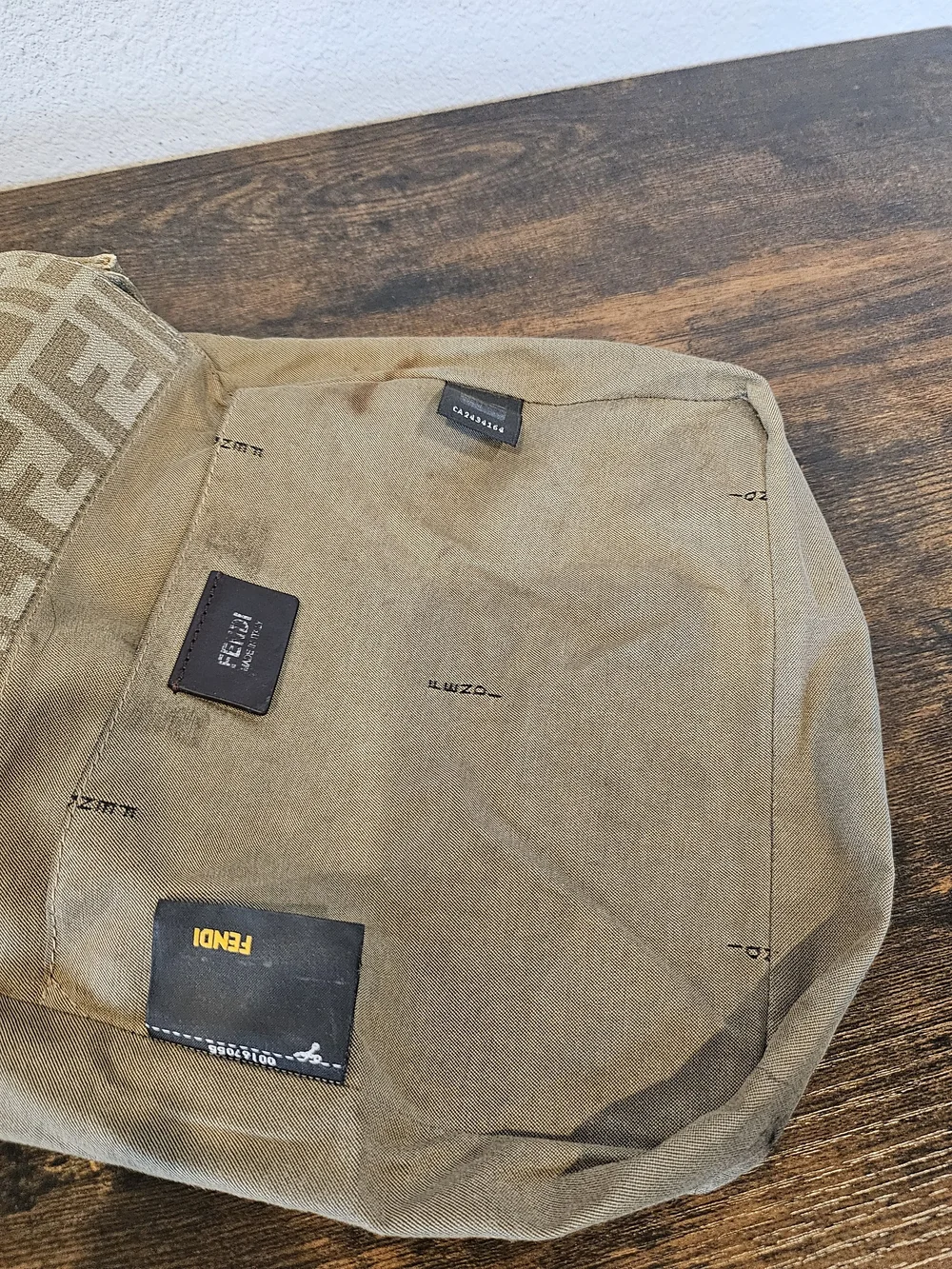 Fendi Zucchino Messenger Bag